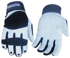 BalancePlus White Leather Glove for Men